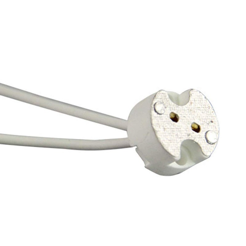 Homenique Hoenique 3 Pcs MR16 G4 Base Ceramic Socket Lamp Holder LED Connector CFL Halogen Wired Bulb Adapter - Image 3