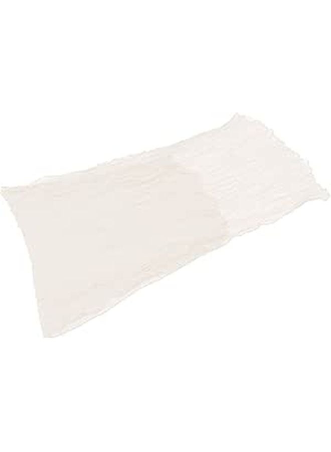Beige Bohemian Style Table Runner Sheer Bali Gauze Fabric Reusable Wedding Banquet Tablecloth - Image 1