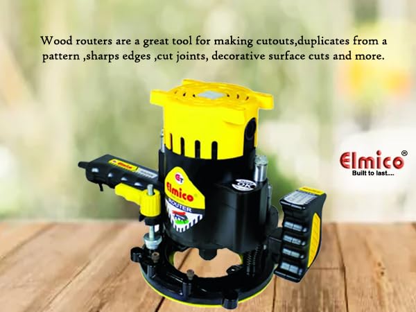 ELMICO Elmico Router Machine 8MM Made in India100 Copper Armature ER8H  - Image 2