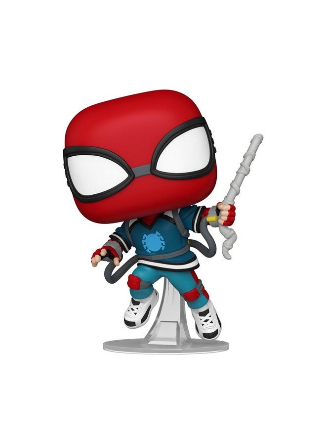 Funko فنكو بوب! مارفل: سبايدر مان من الجوار الودود - سبايدر مان (بدلة منزلية) - تمثال فينيل قابل للجمع - فكرة هدية - منتجات رسمية - ألعاب للأطفال والبالغين - عشاق الرسوم المتحركة - Image 2