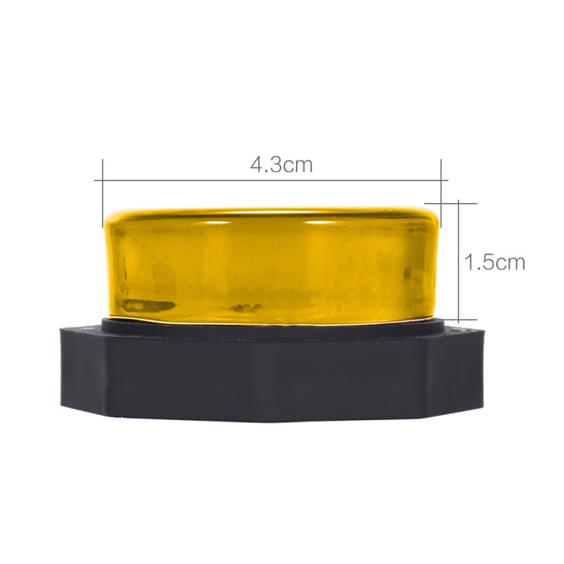 Violin Rosin: Yellow High Viscosity Dust-free - Easy Grip Plastic Box Cello Rosin for Bowed String Instrument Players - Image 2
