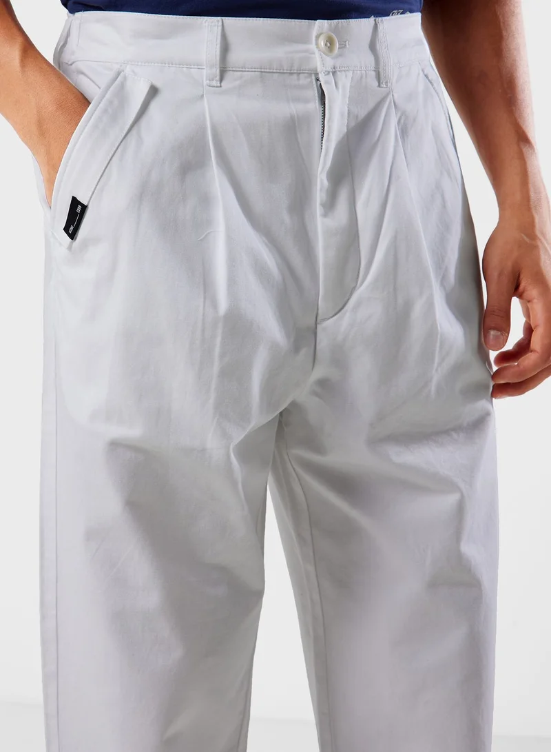 izzue Twill Pocket Trim Chinos