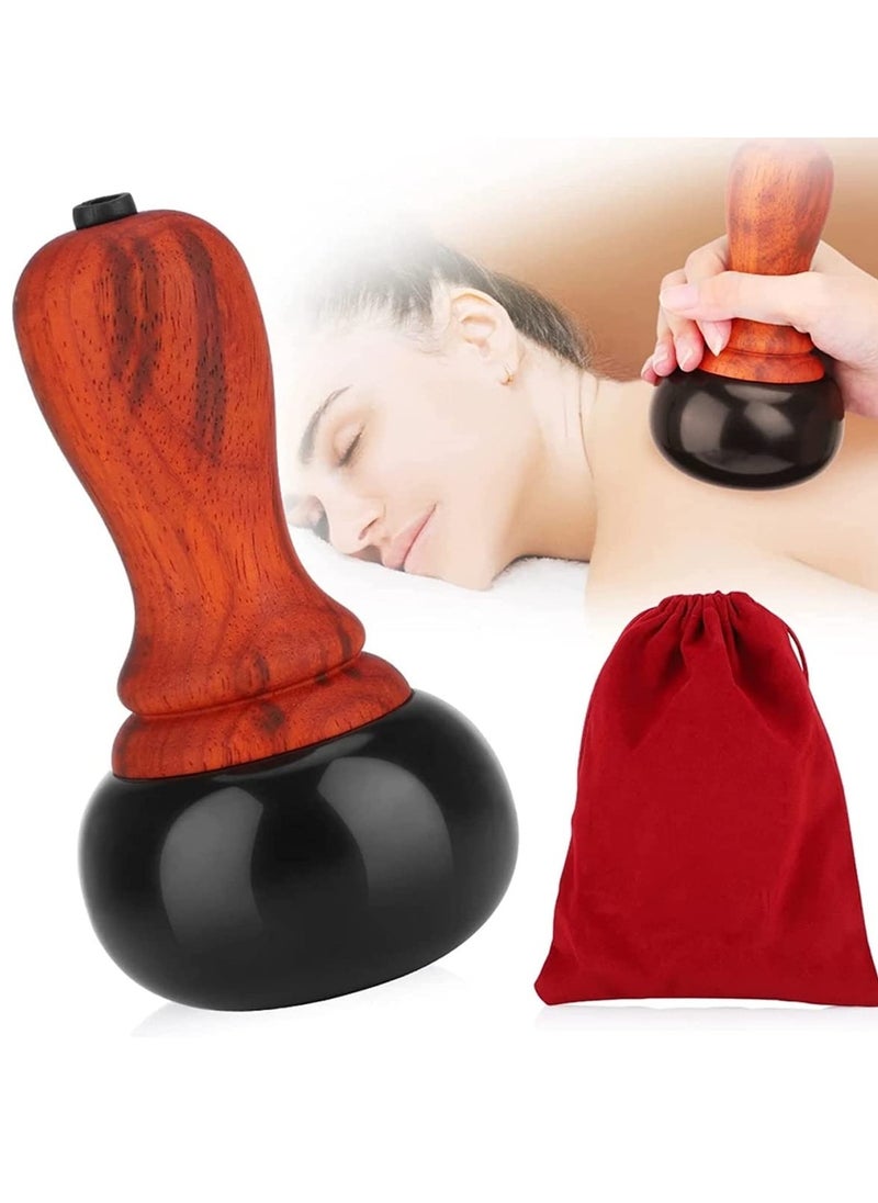 SYOSI Hot Stones Massage Kit with Electric Temperature Control, Includes Natural Bian Stone Gua Sha Tools, Ideal for SPA, Relaxation, Pain Relief, Massage Therapy  - Image 1
