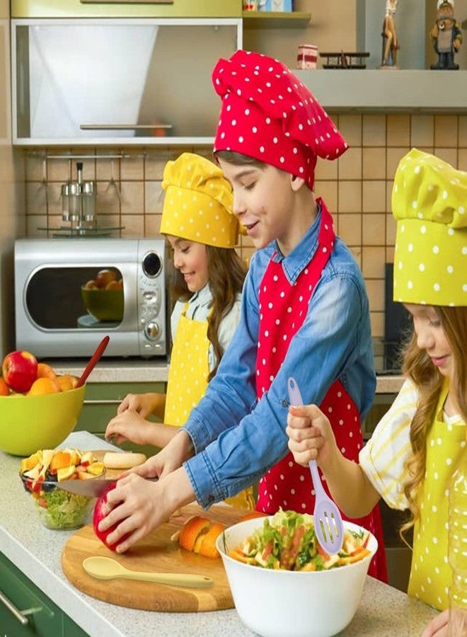 ايلان مجموعة أدوات طهي سيليكون من إيلان مكونة من 8 قطع، ملاعق تقديم سيليكون، ملاعق طهي لأواني الطهي غير اللاصقة، مثالية للسلطات في المطبخ. - Image 5