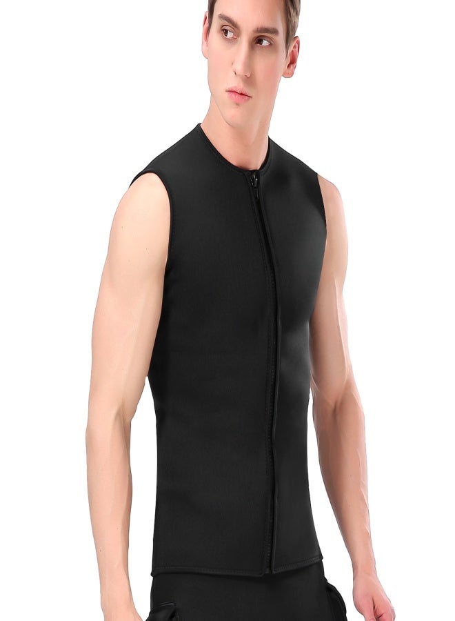 سلينكس سترة غطس علوية من النيوبرين بسمك 3 مم، دافئة وحرارية، بدون أكمام، مناسبة للغوص وركوب الأمواج والسباحة والإبحار. - Image 4