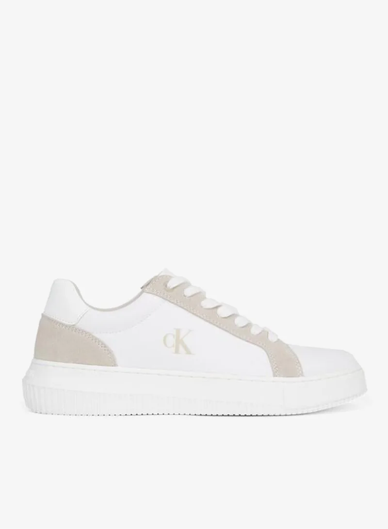 Calvin Klein Jeans CHUNKY CUPSOLE CANVAS TRAINERS