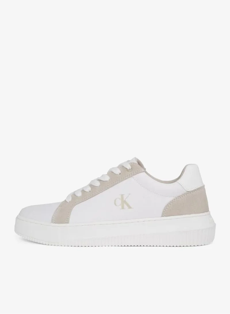 Calvin Klein Jeans CHUNKY CUPSOLE CANVAS TRAINERS