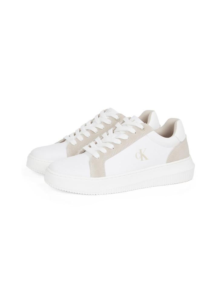 Calvin Klein Jeans CHUNKY CUPSOLE CANVAS TRAINERS  - Image 4