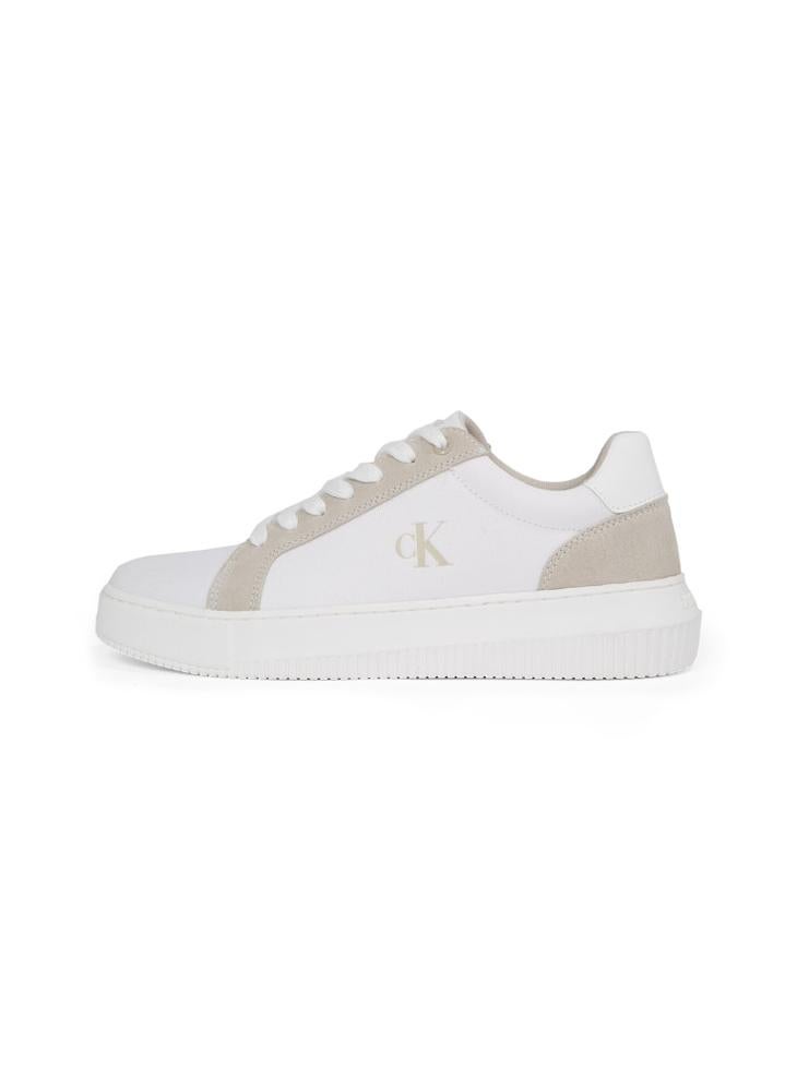 Calvin Klein Jeans CHUNKY CUPSOLE CANVAS TRAINERS  - Image 2