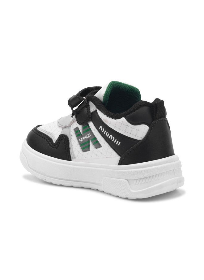 KATS Unisex Kids Colourblocked Mid-Top Sneakers with Velcro Closure - Image 4