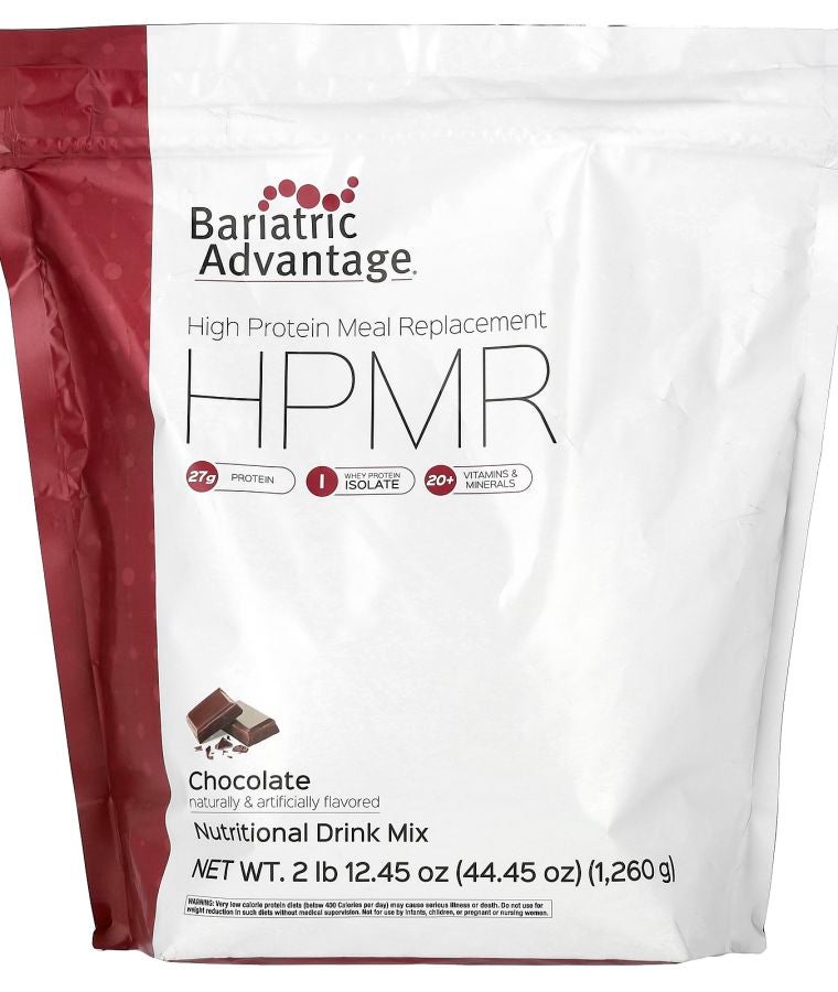 Bariatric Advantage HPMR High Protein Meal Replacement Chocolate 2 lb 12.45 oz (1260 g)