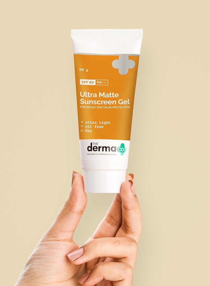 ذا ديرما كو The Derma Co جل واقي من الشمس فائق اللمعان من Derma Co مع عامل حماية من الشمس SPF 60 - Image 3