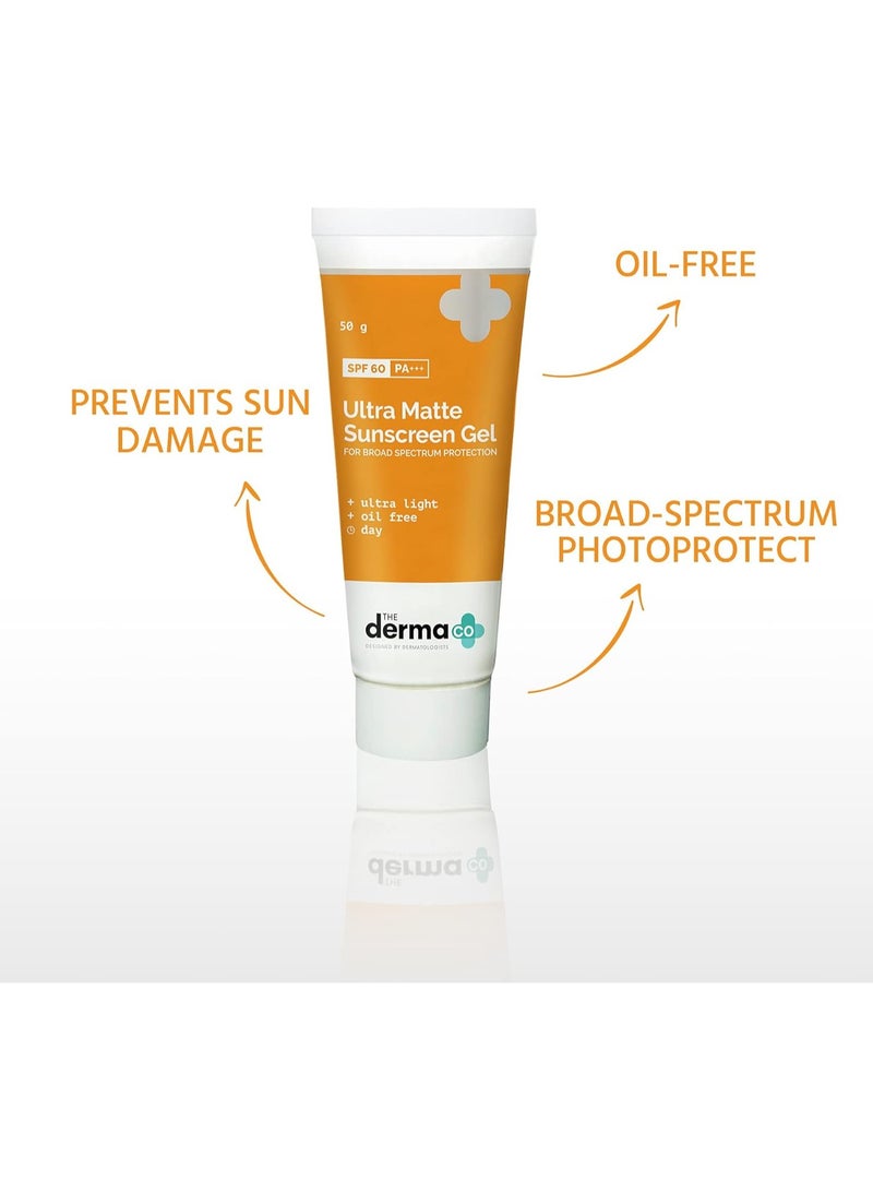 ذا ديرما كو The Derma Co جل واقي من الشمس فائق اللمعان من Derma Co مع عامل حماية من الشمس SPF 60 - Image 2