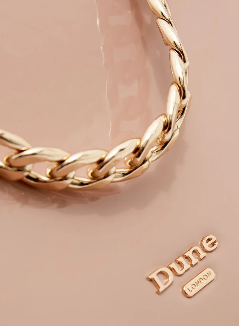 Dune London Dileina Cappuccino Chain Detail Crossbody