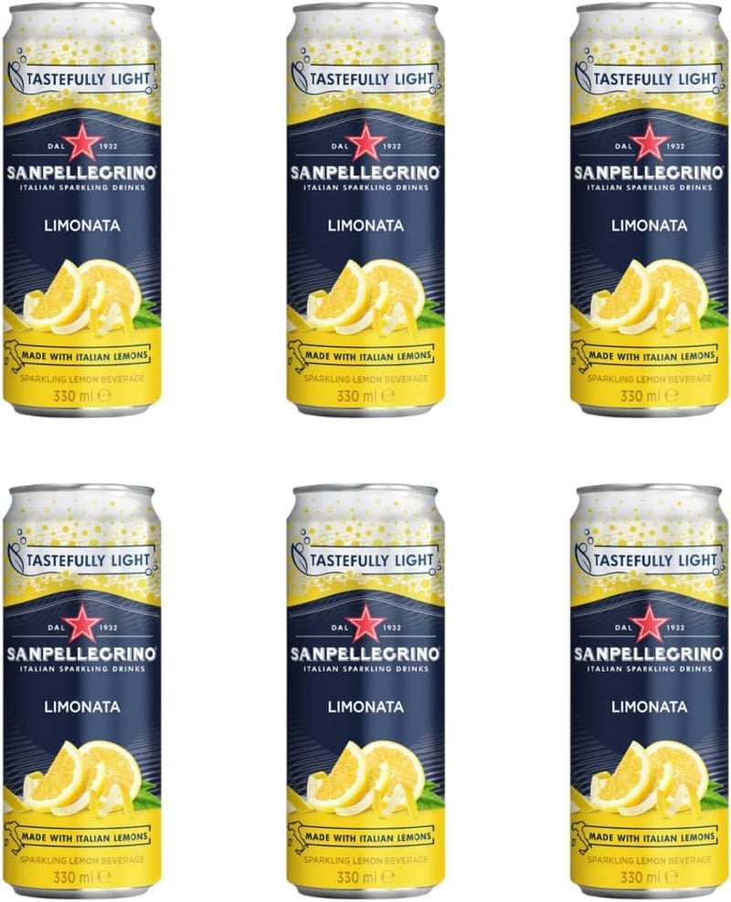 Sanpellegrino San Pellegrino Limonata Sparkling Lemon Drink, 6 x 330 ml - Image 1