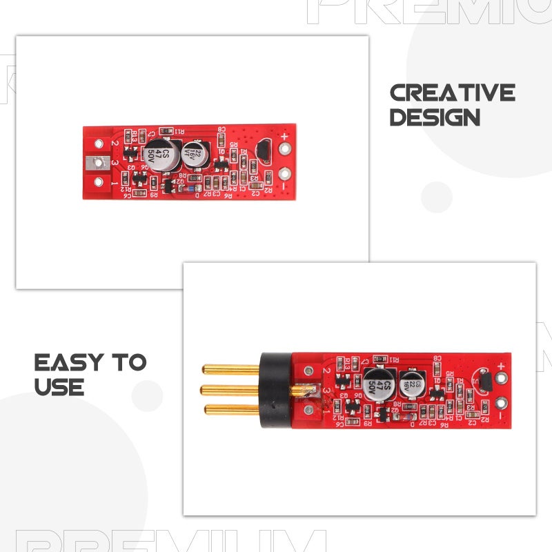 2 قطع من لوحة دائرة مكبر ميكروفون موجهة بطاقة فانتوم لتكثيف مكبر صوت ميكروفون PCB - Image 4