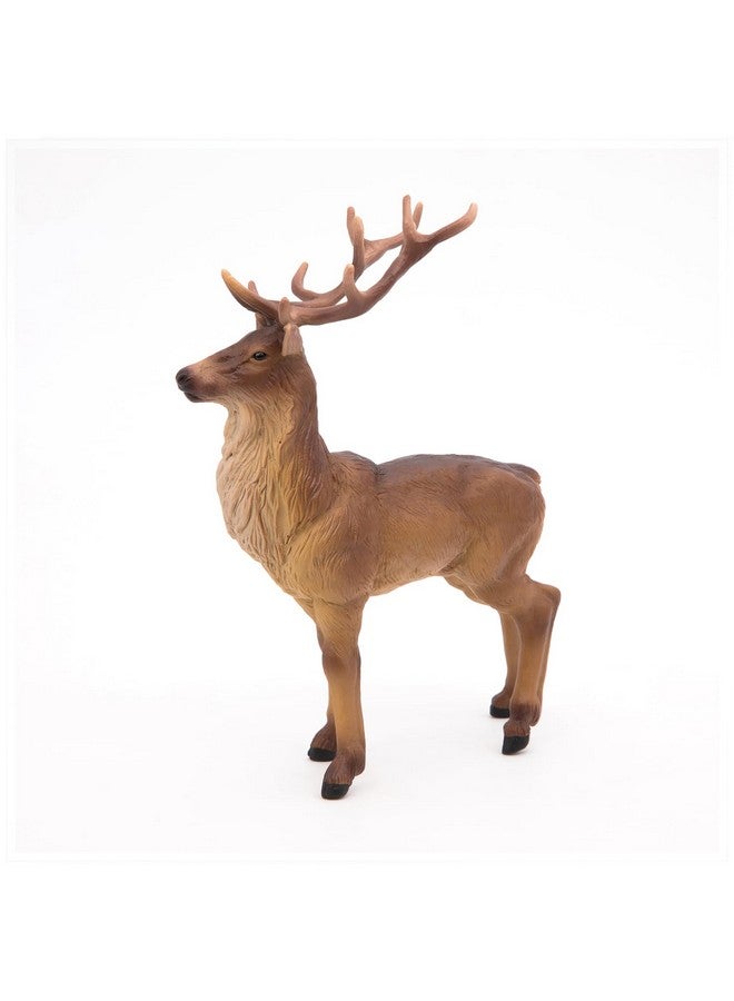 Papo -Hand-Painted - Figurine -Wild Animal Kingdom - Stag -53008 -Collectible - for Children - Suitable for Boys and Girls- from 3 Years Old - Image 5