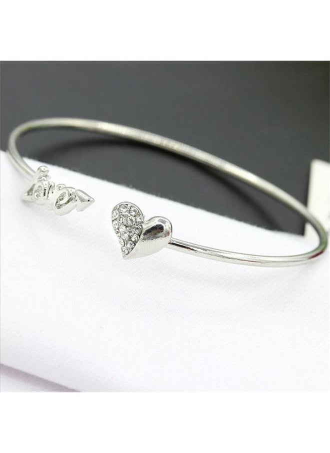NIBEMINENT - Rhinestone Studded Bracelet - Image 1