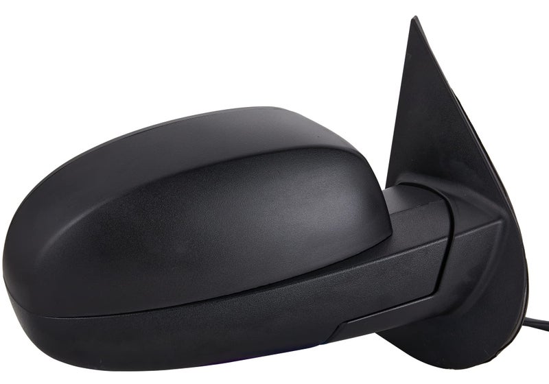ZAPOSTS Side View Mirror Fit for 07-13 Chevy Silverado 1500 2500 HD 3500,for GMC Sierra 1500 2500 HD,Yukon/Yukon XL 1500-Black Power Heated Arrow Turn Signal Puddle Light Passenger Side Manual Folding - Image 4
