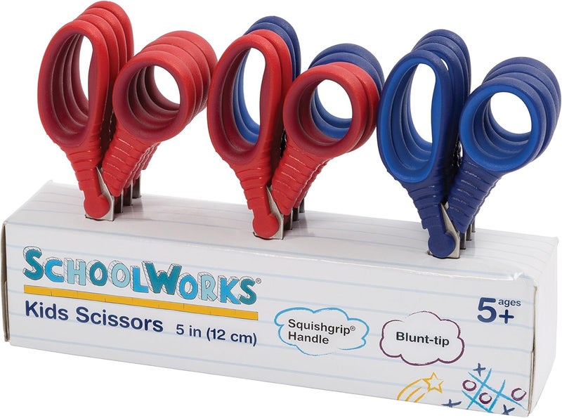 Fiskars SchoolWorks Scissors Blunt 12 per Set - Image 1
