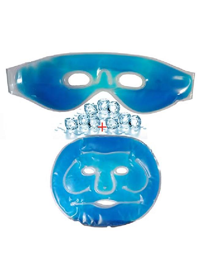 Kostech Relaxing Gel Eye Mask Combo (Set of 2) - Image 3