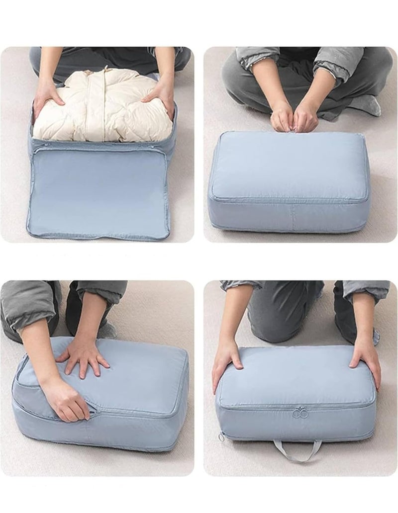 GOPAD Blankets Compression Bag Extra Large Storage Bags for Bedding Heavy Duty Moving Bags SpaceSaving Vacuum Seal Storage Ideal for Organizing and Reducing Bulk 1 PcsMulticolor - Image 4