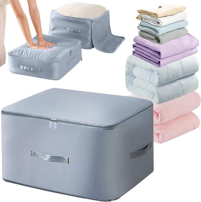 GOPAD Blankets Compression Bag Extra Large Storage Bags for Bedding Heavy Duty Moving Bags SpaceSaving Vacuum Seal Storage Ideal for Organizing and Reducing Bulk 1 PcsMulticolor - Image 1