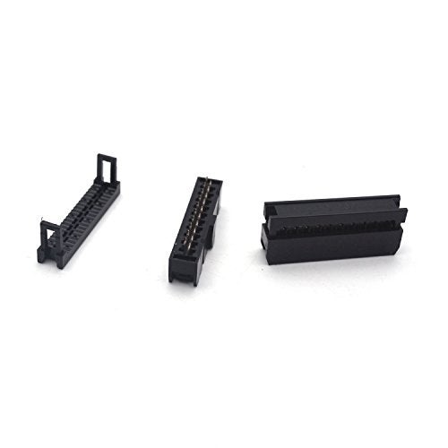 Antrader 20 Sets 2.54mm Pitch Connector FC-20 Pin Straight IDC Box Headers Connector Box Headers Female Connector - Image 5