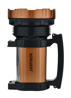 SONASHI Rechargeable Search Light with 2 LED Bright Bulbs  6000mAh Battery with Continuous Working of 10 Hours  2 Light Modes  Solar Charging And Power Bank Function  Flashlights SSL-725B  - Image 5