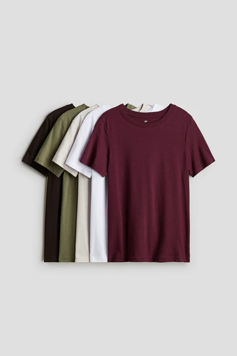 H&M 5-pack T-shirts