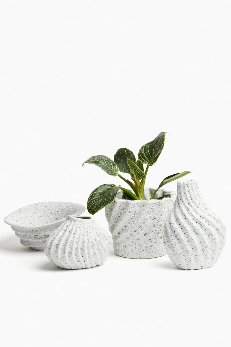 H&M Stoneware Vase