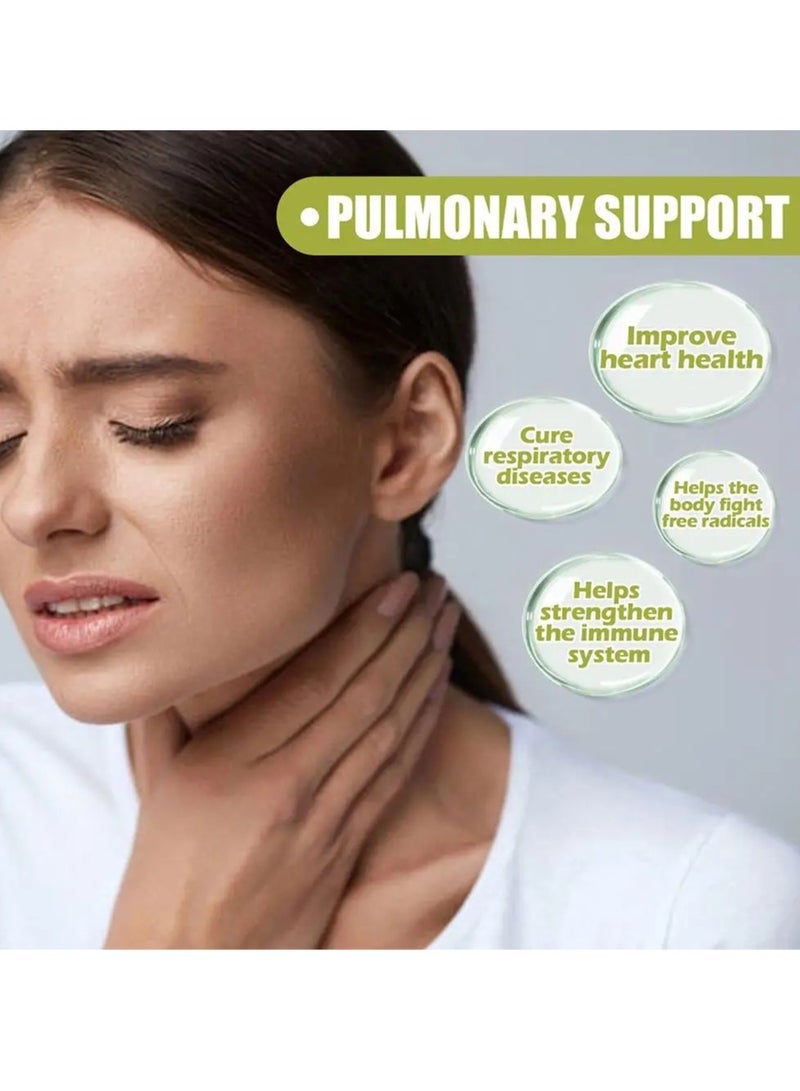 OUHOE Herbal Respiratory Support Spray, Breath Detox Herbal Lung Cleansing Spray, Non-irritating Herbal Lung Cleansing Spray, Natural Herbal Spray For Lung, Respiratory Support And  Breath  - Image 4