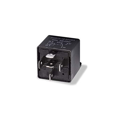 EHDIS Motor Relay 5 Pin 24V Coil 40amp Spdt Model No.: JD2912-1Z-24VDC 40A 28VDC, Contactor Relay Switch Power, Auto Switches & Starters, 5 Pack - Image 5