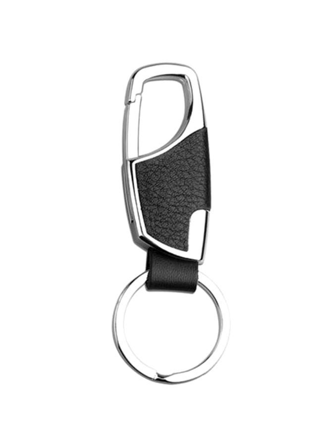 NIBEMINENT Metal Leather Upscale Key Chain