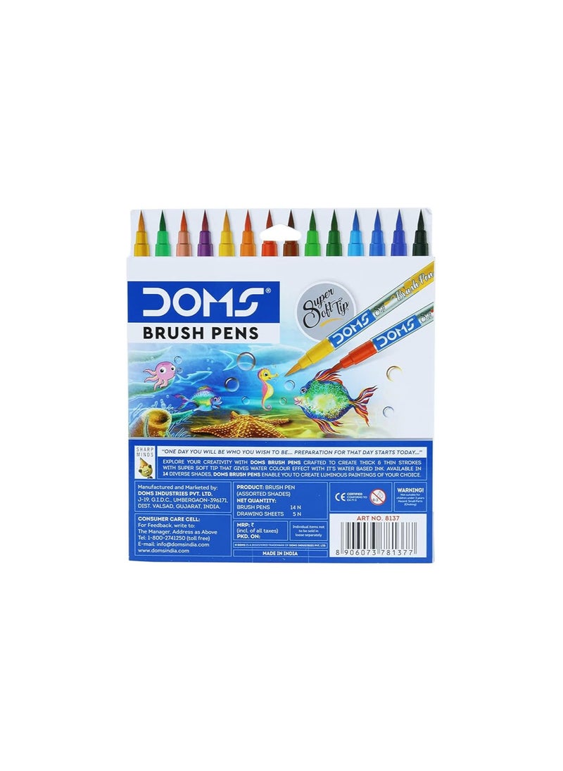 صندوق عرض أقلام الفرشاة من DOMS، 14 لونًا - pzsku/Z18B90DCD853466CA2C3BZ/45/_/1735639675/6f42e1fc-ea80-4794-bbb2-680f531e3802