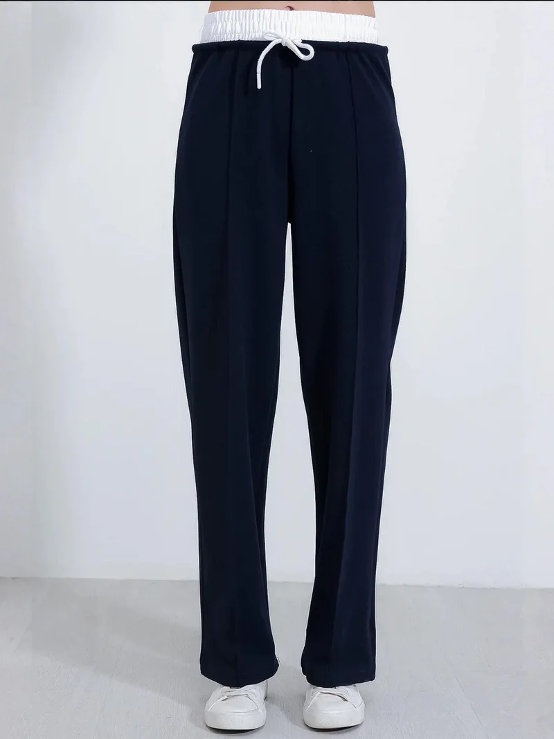 بيغ دارت بنطلون رياضي واسع الساق قصير بنسيج بارز