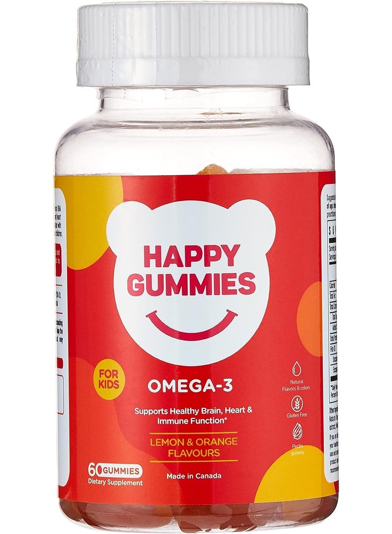 HAPPY GUMMIES OMEGA 3 GUMMIE 60S - Image 1