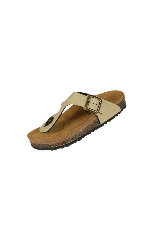 BiOCHIC Biochic Ladies Slim Thong Sandals 012-447 31830Q-Sabbia  - Image 3
