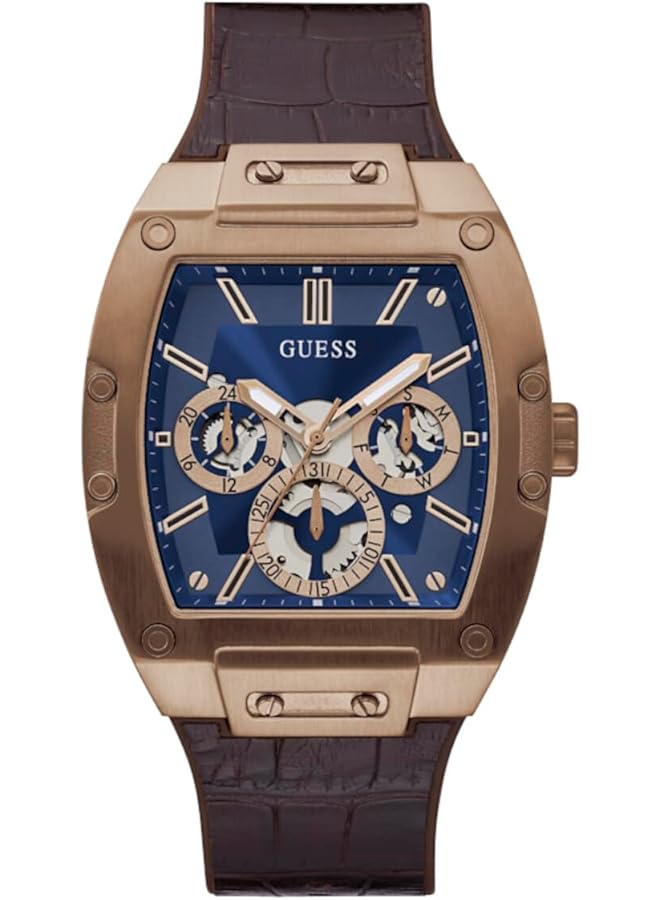 جس ساعة رجالية بعلبة من الذهب الأصفر وحركة كوارتز - Image 1