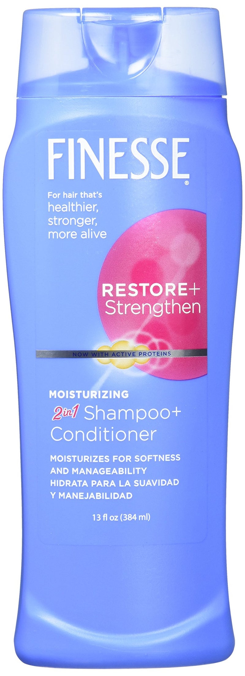 Finesse 2 in 1 Moisturizing Shampoo and Conditioner 13 oz - Image 2