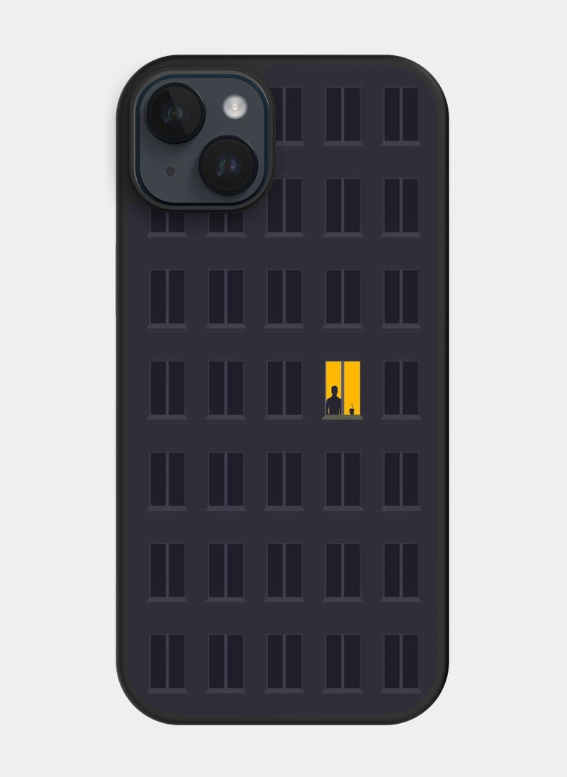 PXLAAT iPhone 14 Plus case cover Architectural Pattern - Image 1