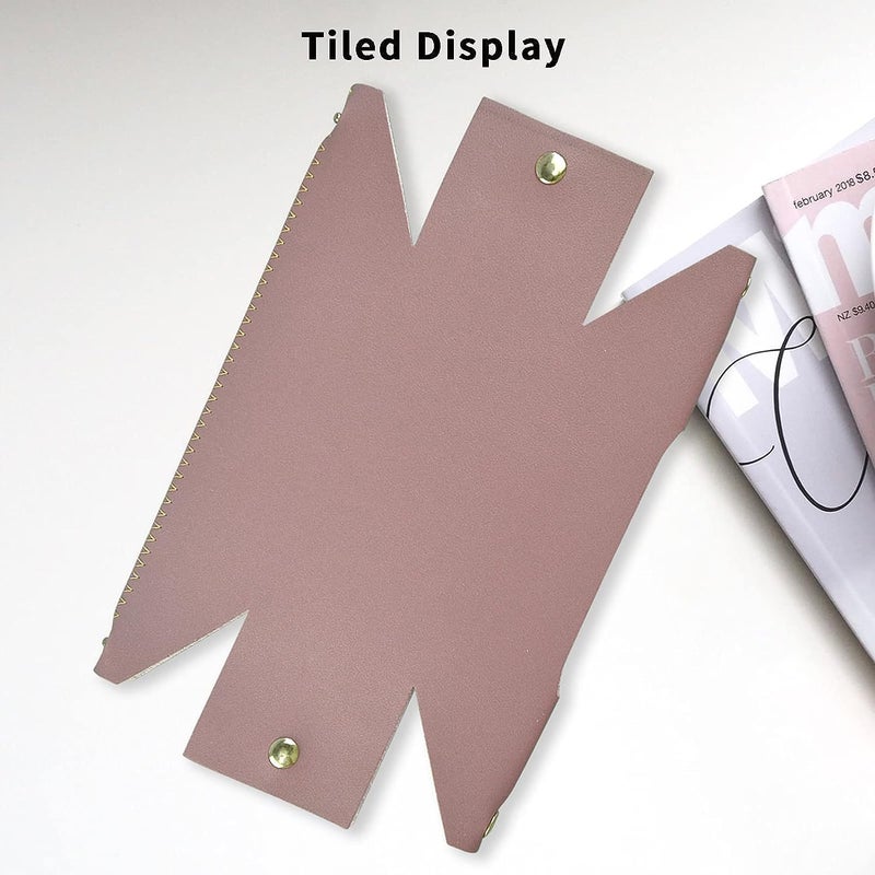 YONIMI Tissue Box Cover Rectangular Modern PU Leather Rectangular Tissue Box Holder Decorative Tissue Box Case Organizer Holder for Bathroom Vanity Countertop Night Stand Office Desk Car - Image 3