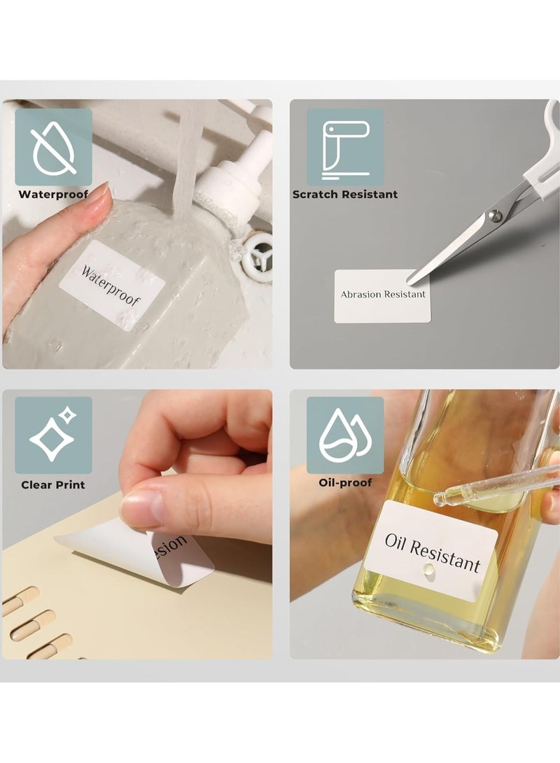 آلة صنع الملصقات NIIMBOT B1، طابعة ملصقات حرارية تعمل بتقنية البلوتوث مقاس طباعة الملصقات الحرارية 20-50 مم متوافقة مع iOS وAndroid للبيع بالتجزئة والمكاتب والسوبر ماركت - Image 5