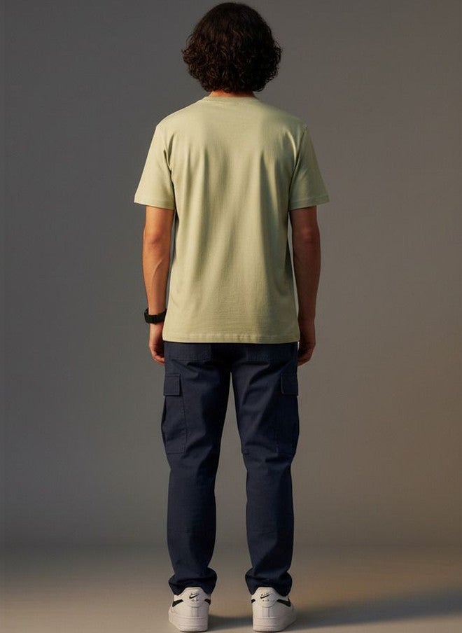 OUTLAWS Men's 4-Pack V-Neck Bio Finish T-Shirt in Solid Colors - Image 3