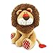 WEIGEDU Love Lion Stuffed Animal King Lion Plush Toy with Mane Heart Shape Tail for Boy Girls Kids Baby Couple Lover Birthday Bedtime Gift 138 - Image 4