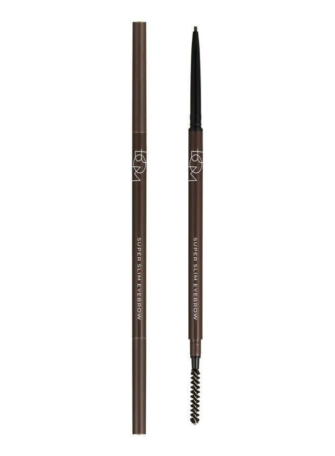 BOM Super Slim Eyebrow 0.1g, Rich Brown, 1.5mm Defining Brow Pencil Hard Formula Natural Looking Long-lasting - Image 1