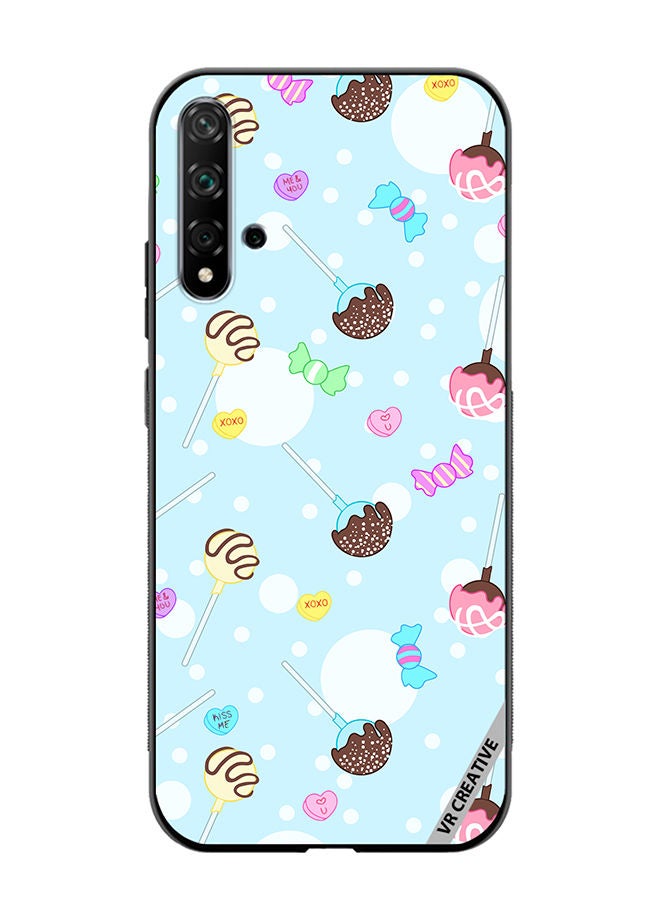 VR CREATIVE Protective Case Cover For Huawei Nova 5T Mix Pattern Design Multicolour - Image 1