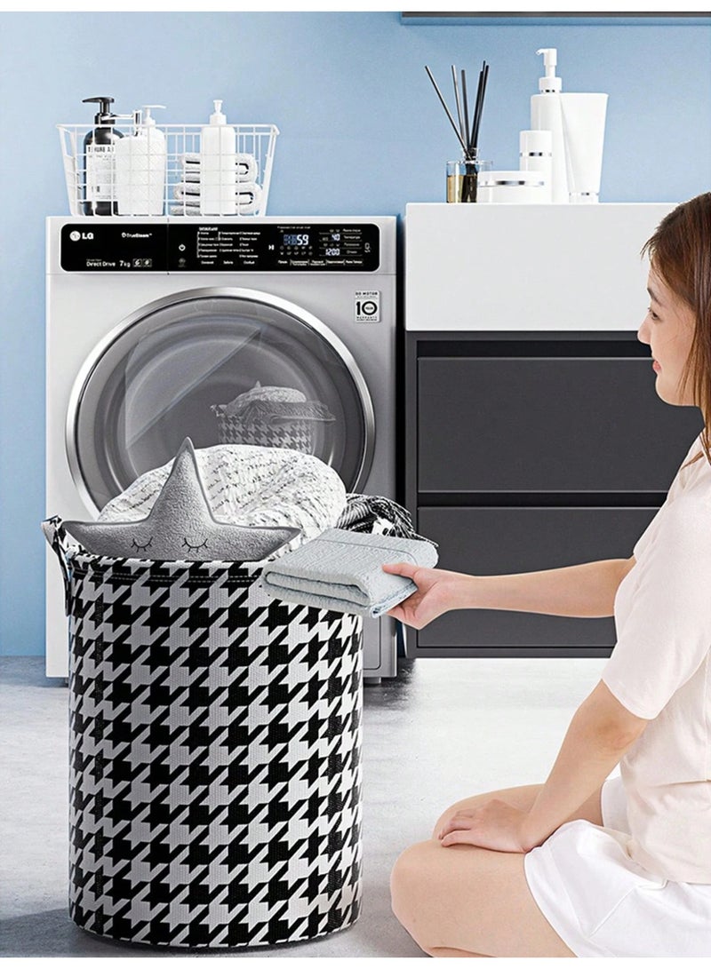 Foldable Multi-Purpose Storage Basket for Laundry and Toys – Lightweight & Durable Design for Bathroom, Bedroom, and Home Organization - Image 2