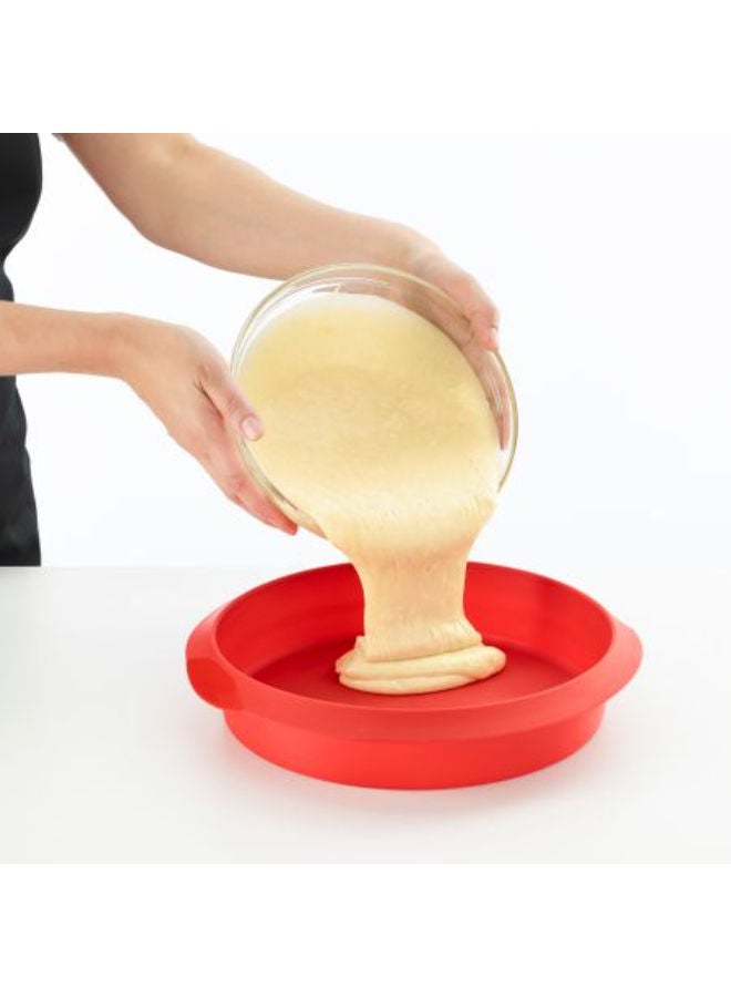 Lekue Round Cake Mould -Red - Image 2