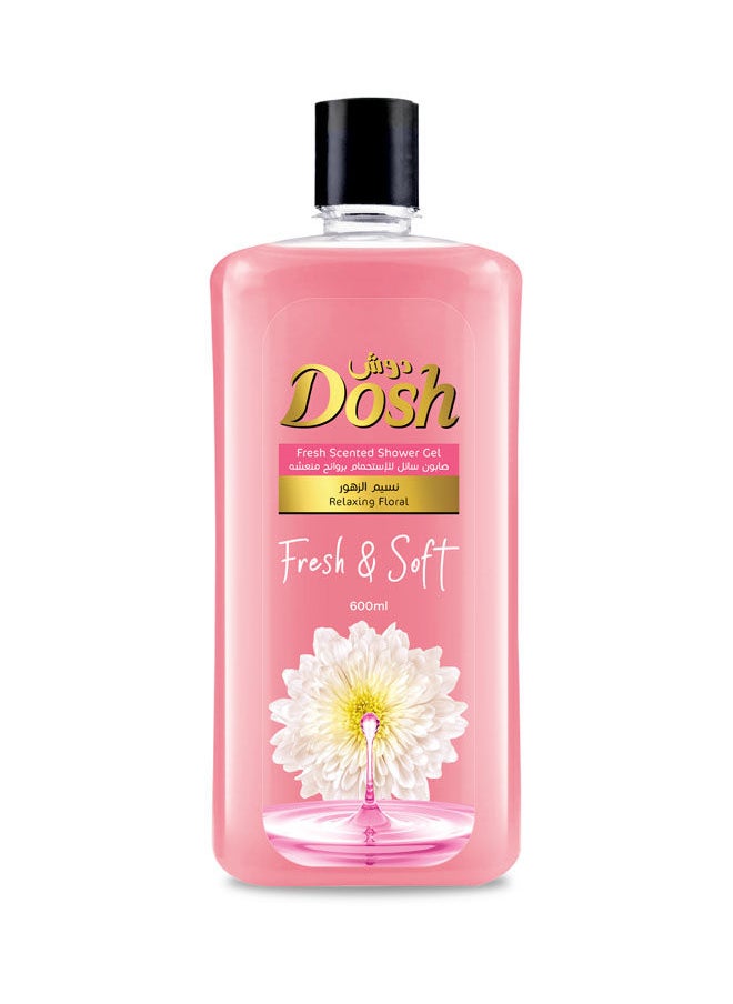 Dosh Shower Gel Relaxing Floral 600 ml 